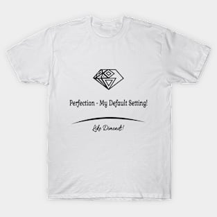 Perfection Its My Default Setting T-Shirt